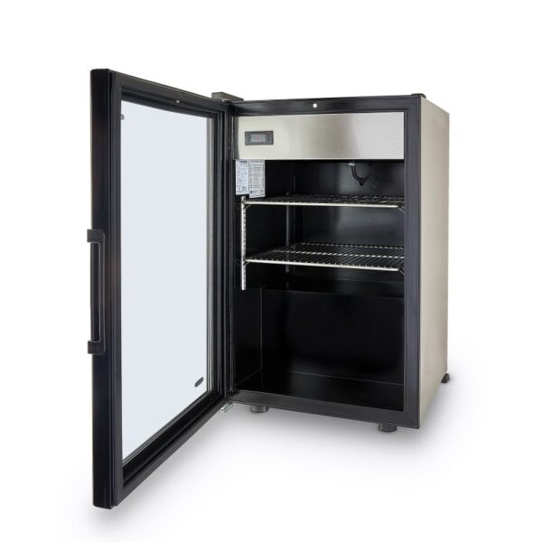 Refrigerador Vertical Exhibidor Acero Inoxidable de 4.6 Pies - Imagen 2